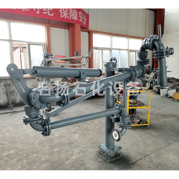 AL2503(DN80)衬四氟底部装卸<a href='#' title='鹤管'>鹤管</a>实物图