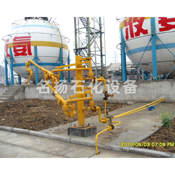 AL2543液氨装卸<a href='#' title='鹤管'>鹤管</a>使用现场2