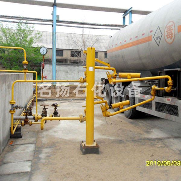 AL2543液氨装卸<a href='#' title='鹤管'>鹤管</a>使用现场5