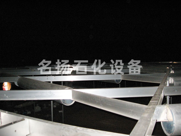 铝合金内浮盘安装现场3